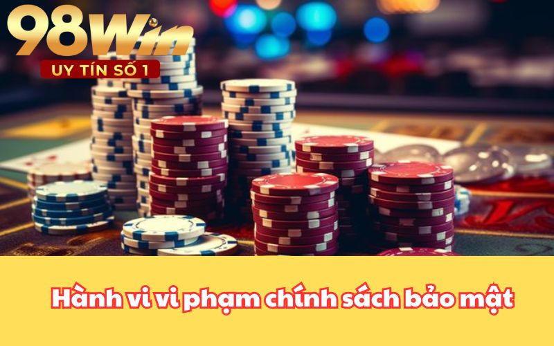 Hành vi vi phạm chính sách bảo mật